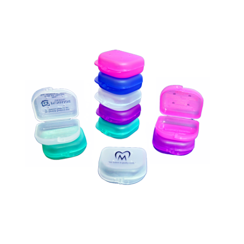 Buy Rkdent Plastic Dental Ortho Retainer Box, RKDRET1 (Pack of 10) Online  At Price ₹1176
